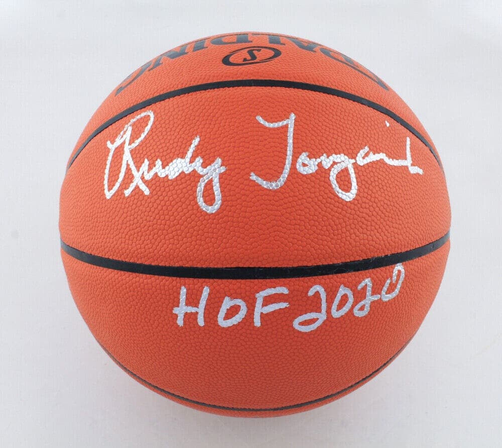 Rudy Tomjanovich Signed Autographed Basketball FSG Authentication HOF 20 Rockets Rudy Tomjanovich Ball rudy-tomjanovich-basketball-fsg-hof-20, Houston Rockets, supplier stock photo