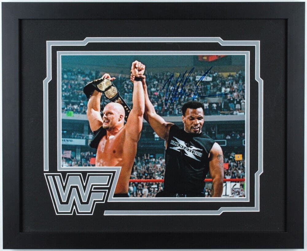 Mike Tyson Signed Autographed 11×14 Framed Photo Tyson Exclusive Hologram SCSA Mike Tyson Photo 11x14-11-14-framed-hologram-scsa, supplier stock photo