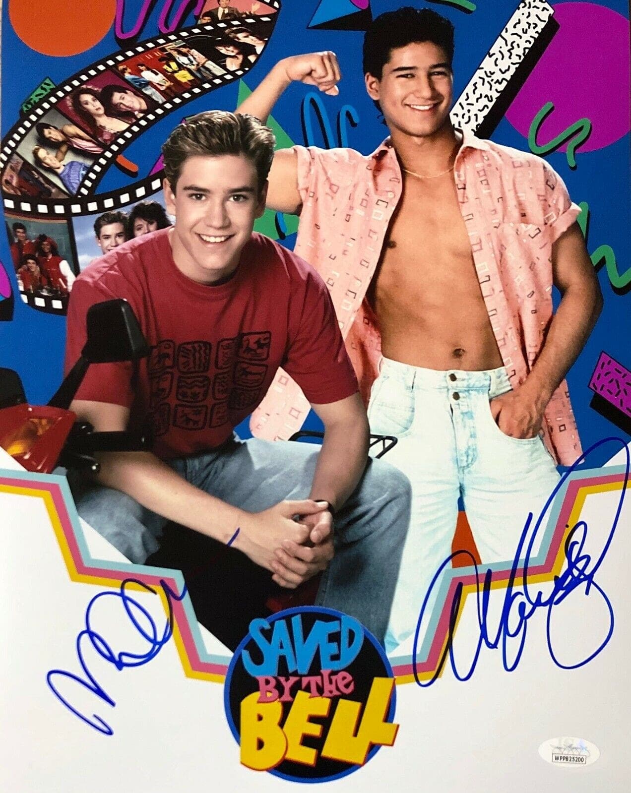 Mario Lopez “A.C.” Slater Mark-Paul Gosselaar “Zack” Signed 11×14 Photo JSA 2 Photo 11x14-mario-lopez-slater-mark-paul-gosselaar, supplier stock photo