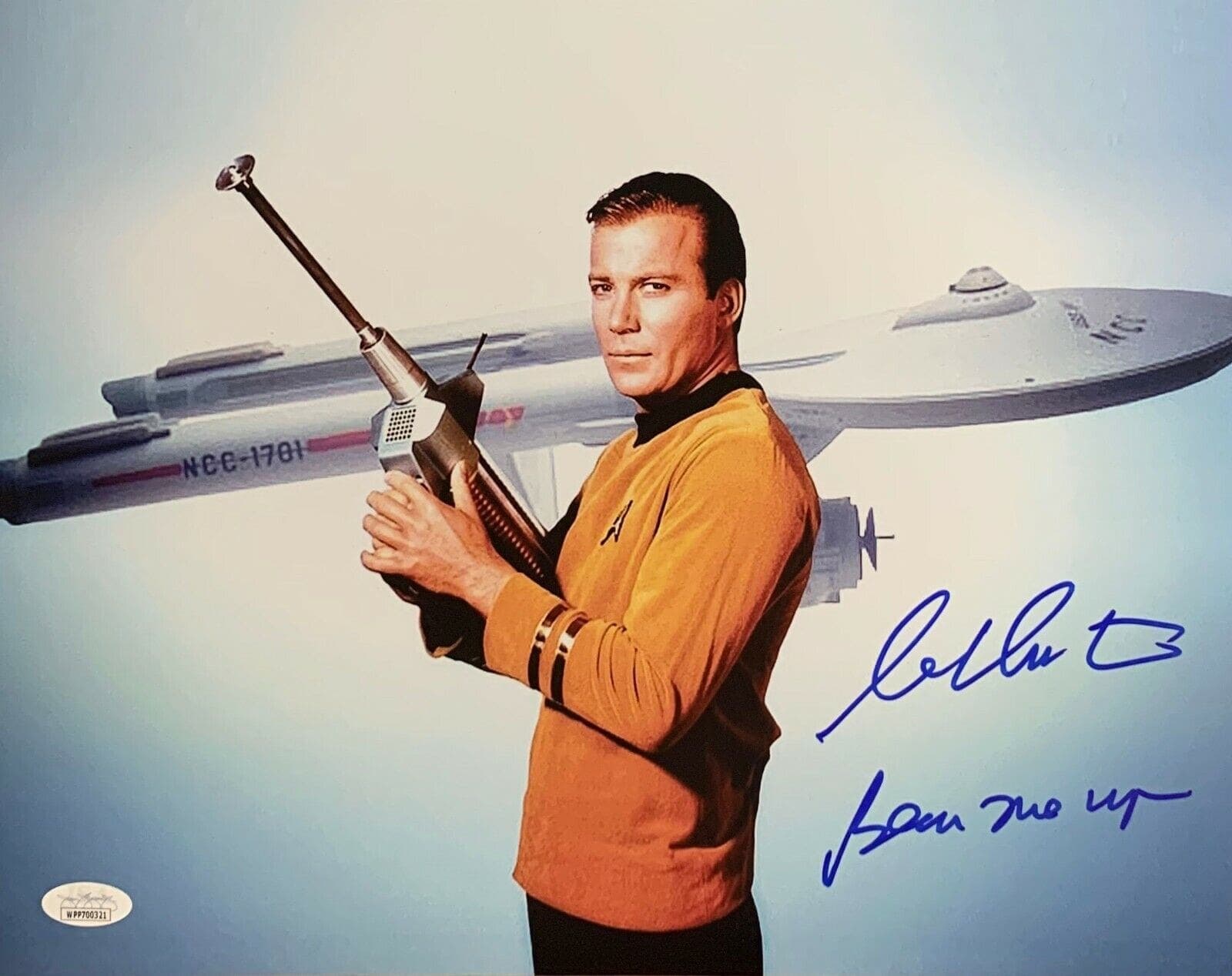 William Shatner Star Trek Signed Autographed 11×14 Photo JSA Beam Me Up William Shatner Photo 11x14-william-shatner-star-trek-11-14, supplier stock photo