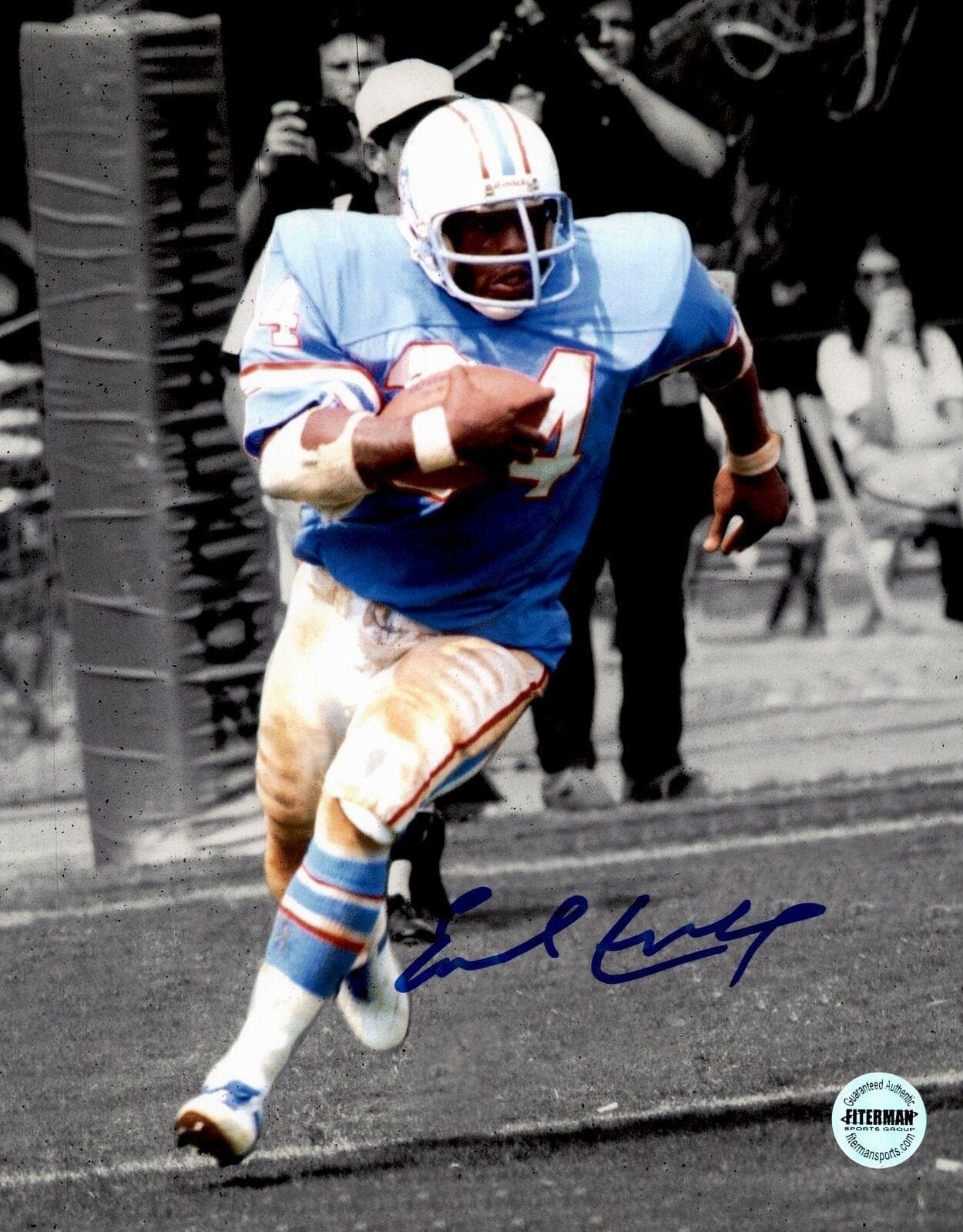 Earl Campbell Houston Oilers Signed Autographed 8×10 Phot FSG Authentic M Earl Campbell Photo 8x10-8-10-phot-fsg, Houston Oilers, supplier stock photo