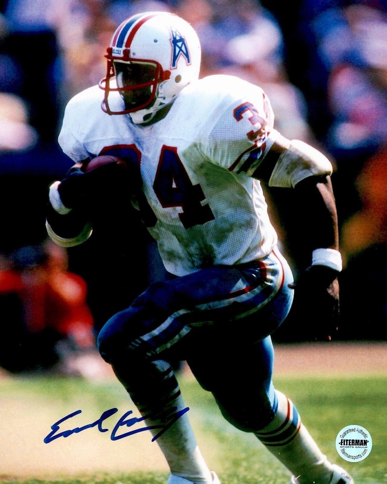 Earl Campbell Houston Oilers Signed Autographed 8×10 Phot FSG Authentic B Earl Campbell Photo 8x10-8-10-phot-fsg, Houston Oilers, supplier stock photo
