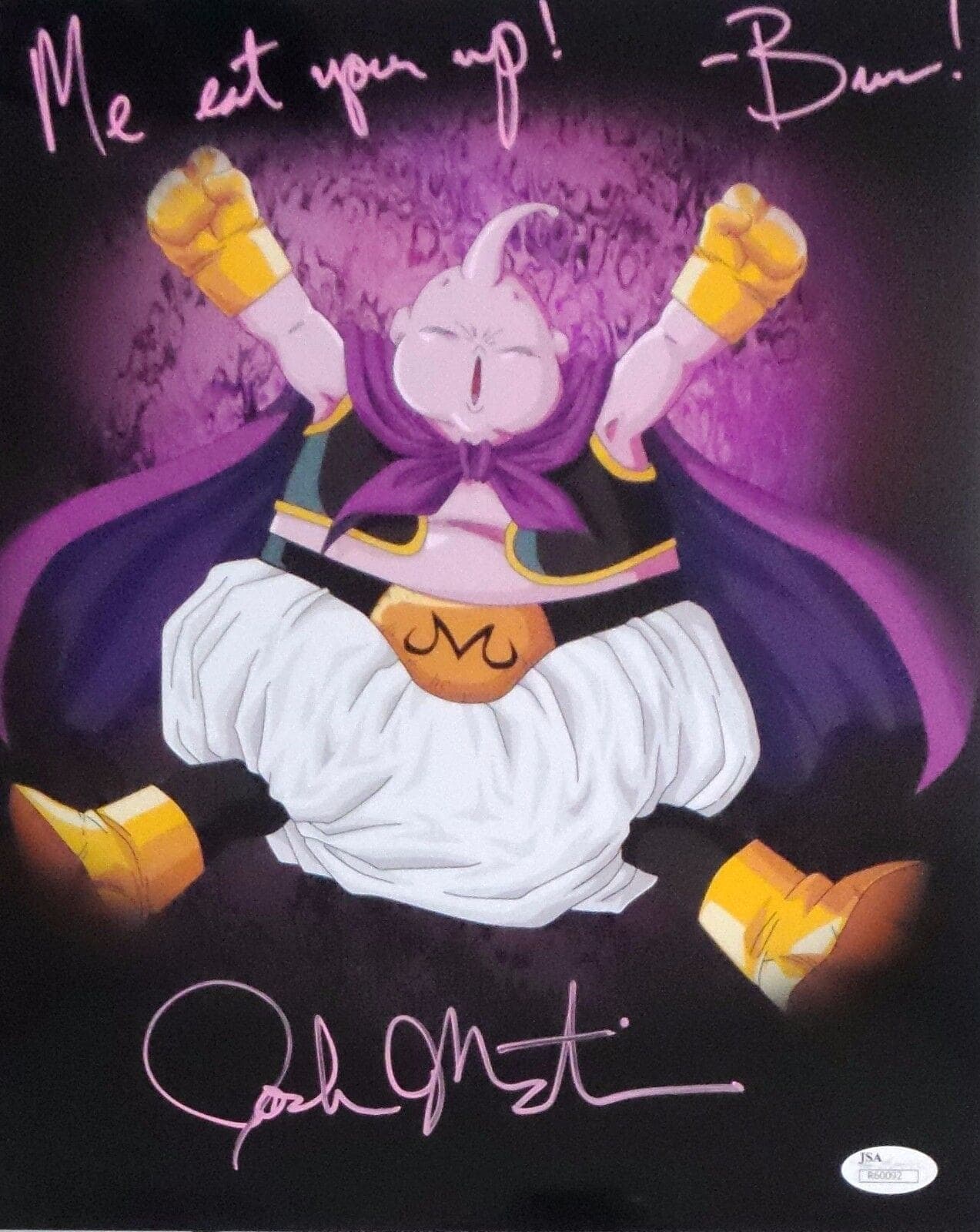 Josh Martin Signed Majin Buu Signed Autographed 11×14 Photo JSA Authenticated 2 Josh Martin Photo 11x14-josh-martin-majin-buu-11-14, supplier stock photo
