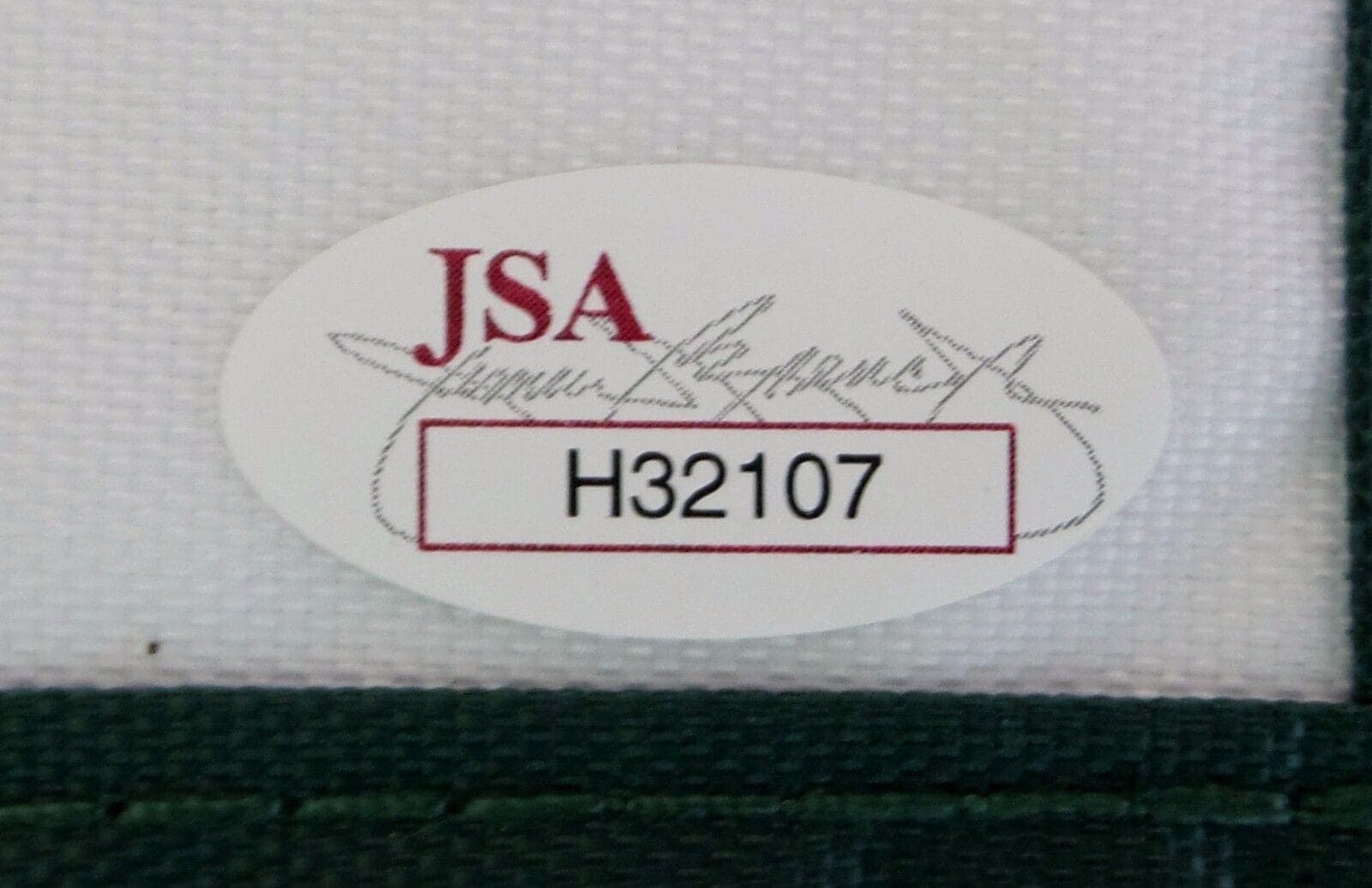 Doug Ford Signed Autographed Masters Flag JSA Authenticated (1) Doug Ford Ball doug-ford-masters-flag-1, view 2, supplier stock photo