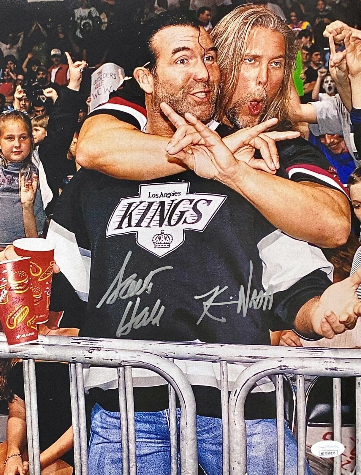 Scott Hall & Kevin Nash Signed Autographed 11×14 Photo JSA Authentic WWE WCW NWO Photo 11x14-scott-hall-kevin-nash-11-14, supplier stock photo