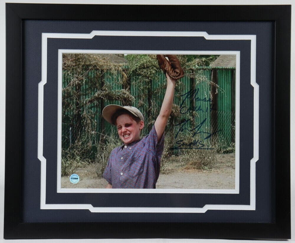 Tom Guiry Signed Autographed “Smalls” 11×14 Framed Photo FSG 2 SANDLOT Tom Guiry Photo 11x14-tom-guiry-smalls-11-14-framed, supplier stock photo