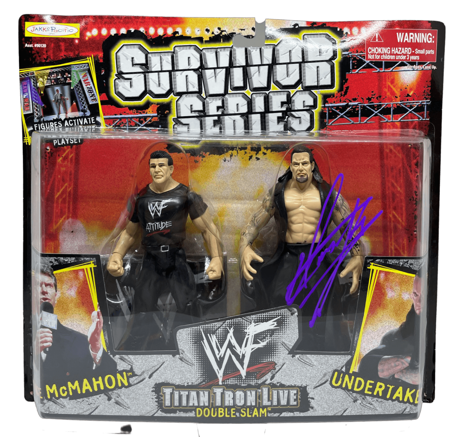 The Undertaker Signed WWE Survivor Series Action Figure JSA WIT418018 Titan Tron Undertaker Other wwe-survivor-series-action-figure-wit418018, supplier stock photo