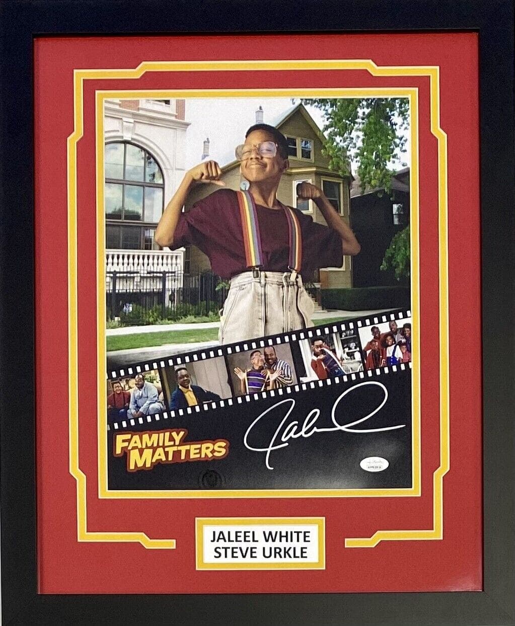 Jaleel White Steve Urkle Autographed Signed 11×14 Framed Photo JSA Auth Jaleel White Photo 11x14-jaleel-white-steve-urkle-11-14, supplier stock photo
