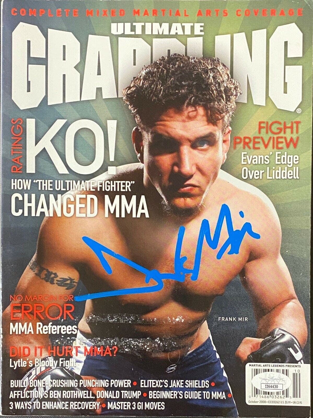 Other frank-mir-mma-ultimate-grappling-magazine, supplier stock photo