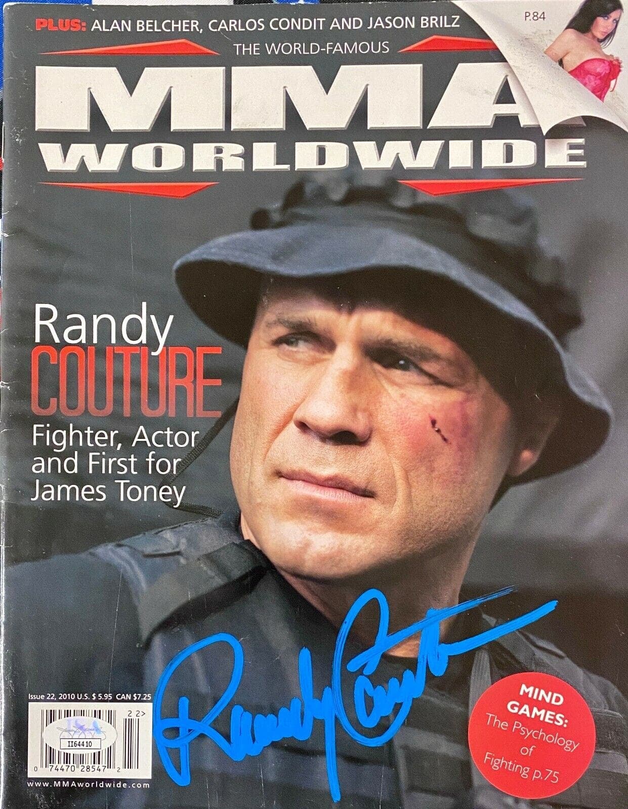 Randy Couture Signed Autographed MMA Worldewide Magazine JSA Authentic Randy Couture Other randy-couture-mma-worldewide-magazine, supplier stock photo