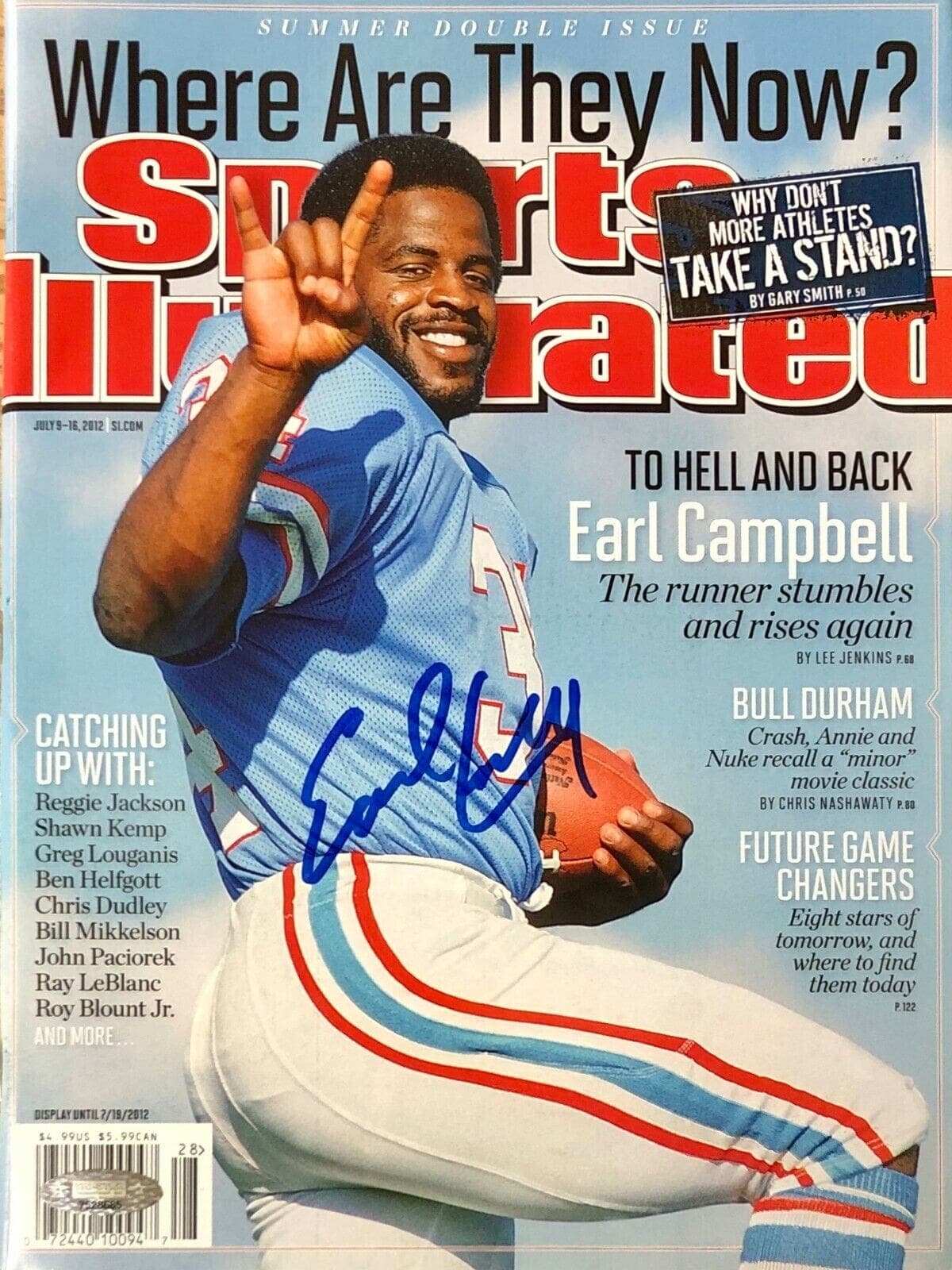 Earl Campbell Signed Autographed Sports Illustrated TriStar Autenticated Earl Campbell Photo illustrated-tristar-autenticated, supplier stock photo