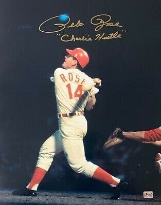 Pete Rose Autographed 16×20 Photo Pete Rose Exclusive Hologram Charlie Hustle Photo 16x20-pete-rose-16-20-hologram-charlie, supplier stock photo