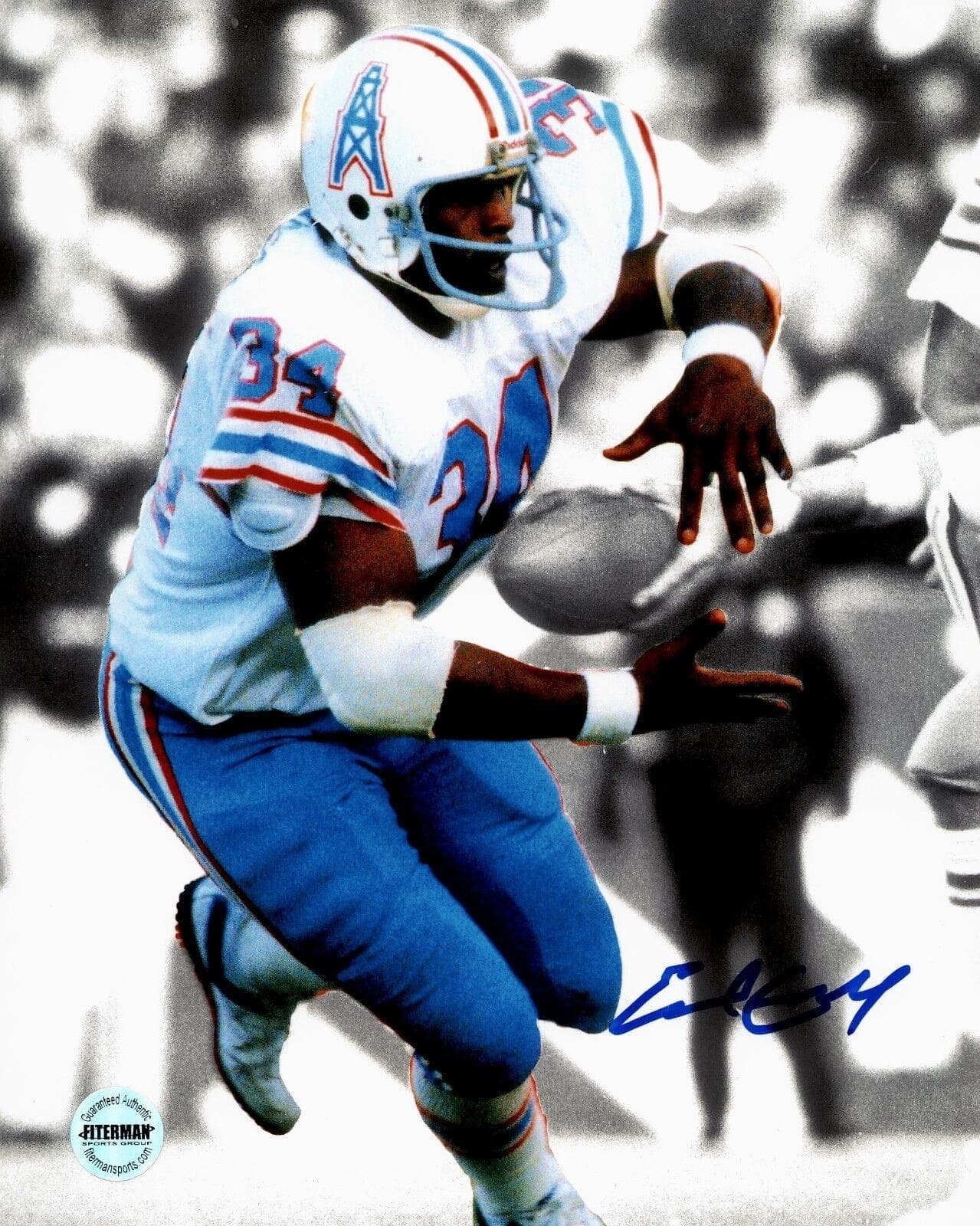 Earl Campbell Houston Oilers Signed Autographed 8×10 Phot FSG Authentic L Earl Campbell Photo 8x10-8-10-phot-fsg, Houston Oilers, supplier stock photo
