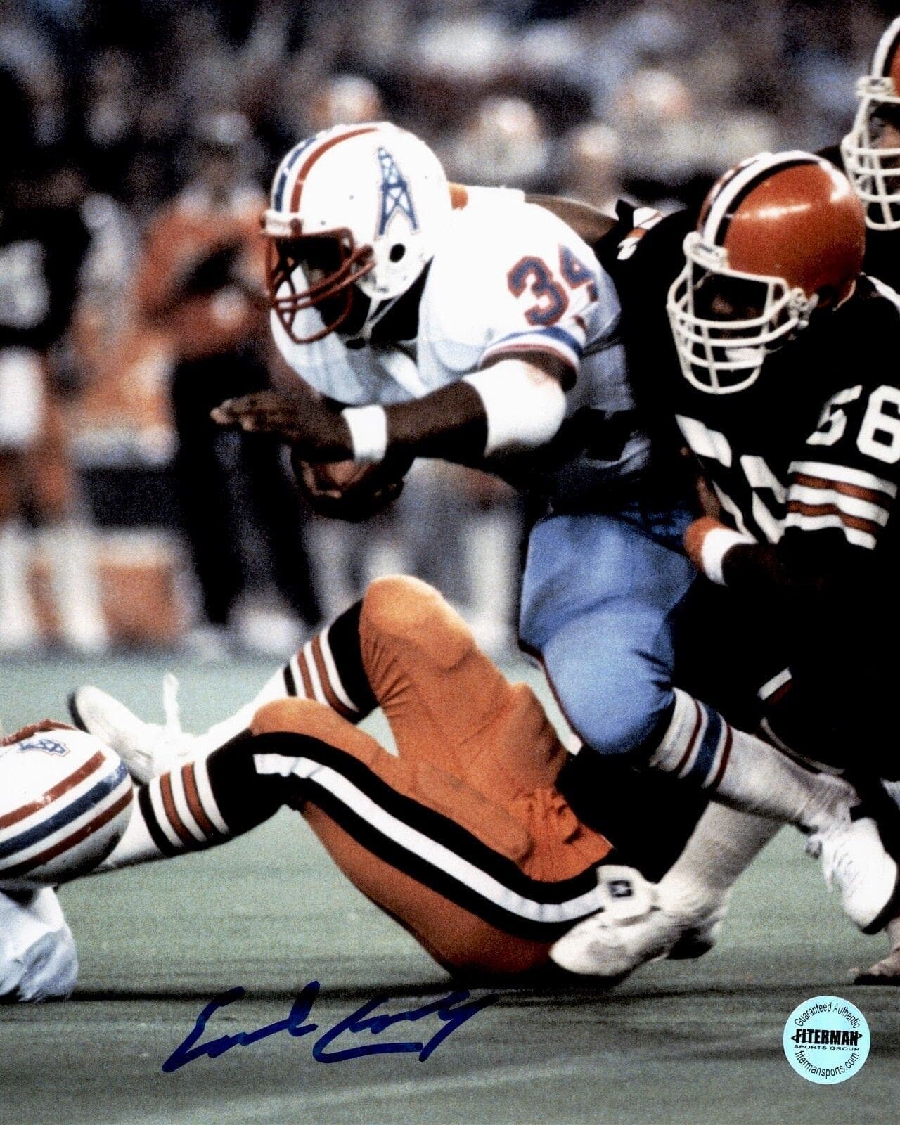Earl Campbell Houston Oilers Signed Autographed 8×10 Phot FSG Authentic C Earl Campbell Photo 8x10-8-10-phot-fsg, Houston Oilers, supplier stock photo