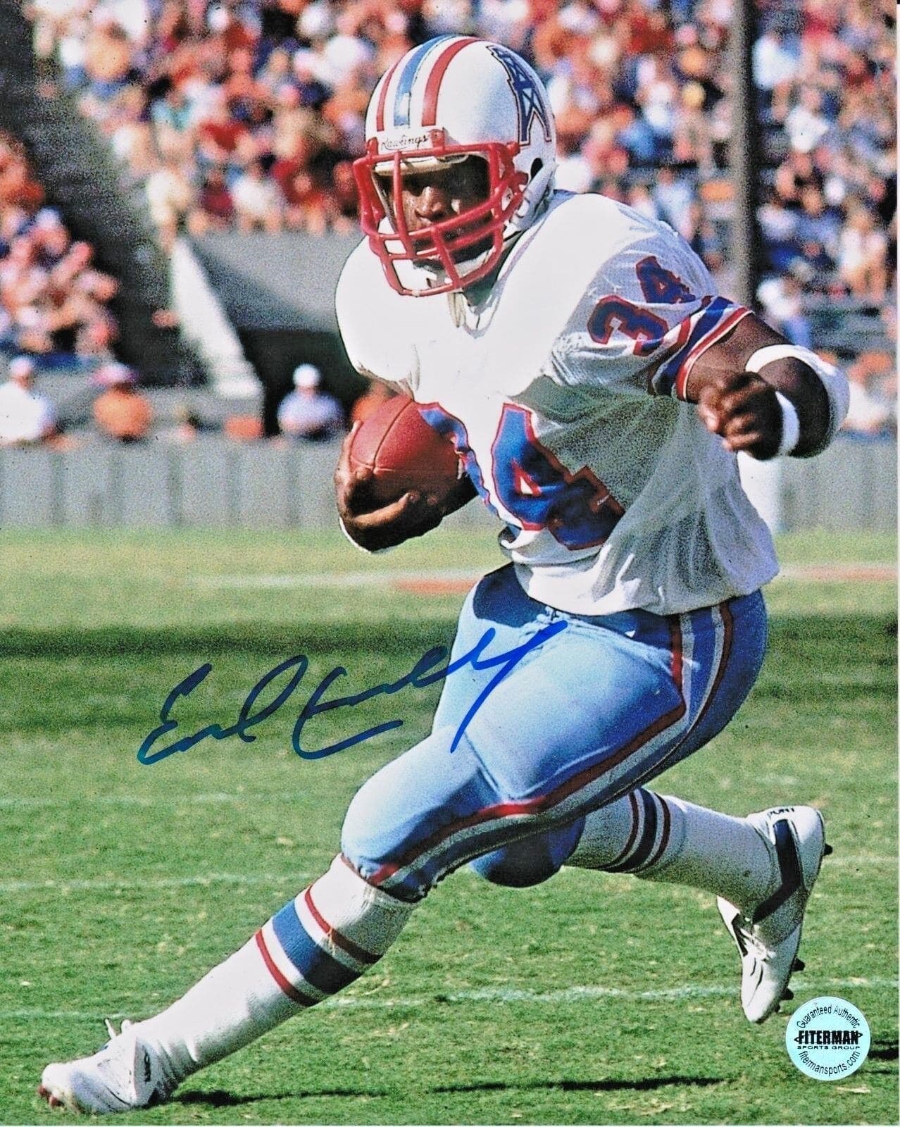 Earl Campbell Houston Oilers Signed Autographed 8×10 Phot FSG Authentic 2 Earl Campbell Photo 8x10-8-10-phot-fsg-2, Houston Oilers, supplier stock photo