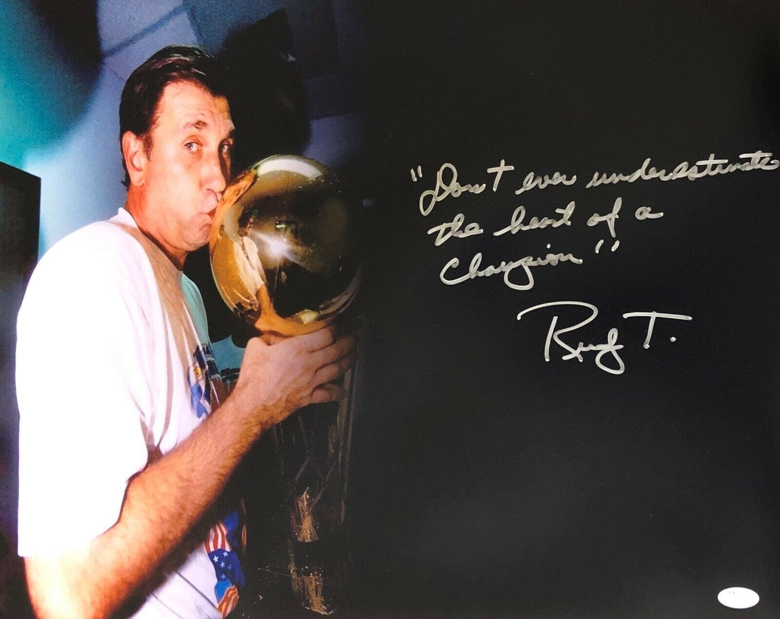 Rudy Tomjanovich Rudy T Autographed Signed 16×20 Photo JSA Authenticated Photo 16x20-rudy-tomjanovich-16-20, supplier stock photo