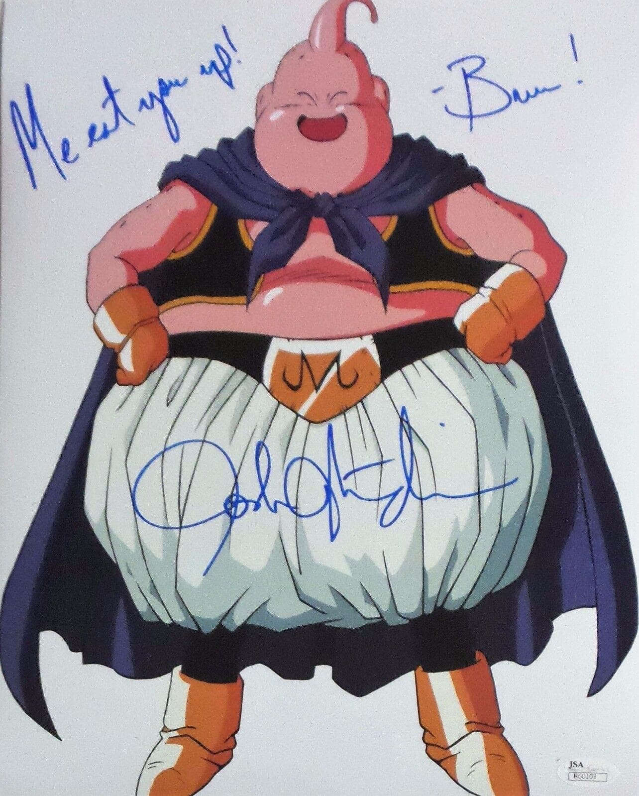 Josh Martin Signed Majin Buu Signed Autographed 11×14 Photo JSA Authenticated 3 Josh Martin Photo 11x14-josh-martin-majin-buu-11-14, supplier stock photo