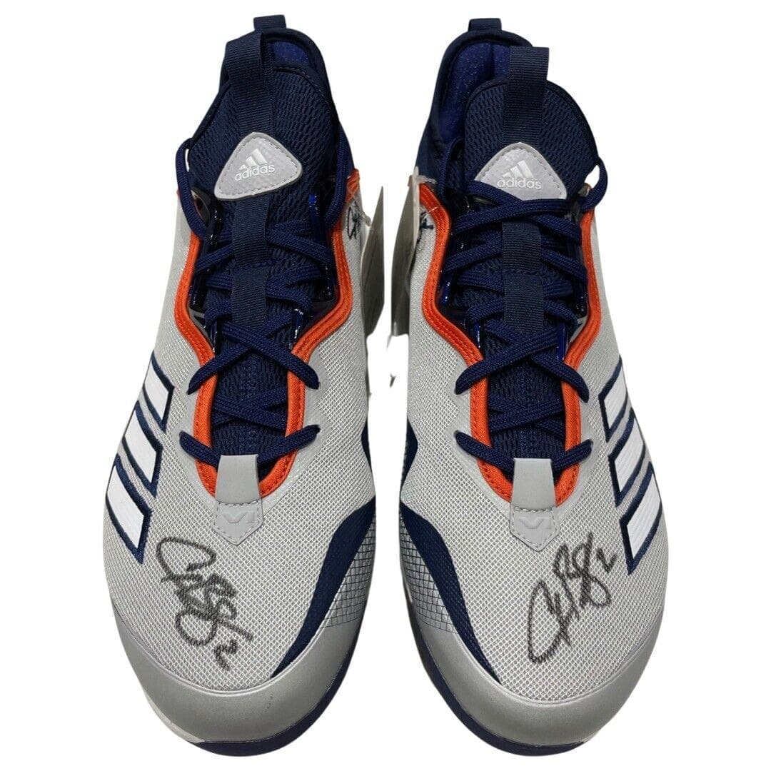Alex Bregman Dual Signed Autographed Custom Adidas Baseball Cleats #1 Other alex-bregman-dual-adidas-baseball-cleats, supplier stock photo