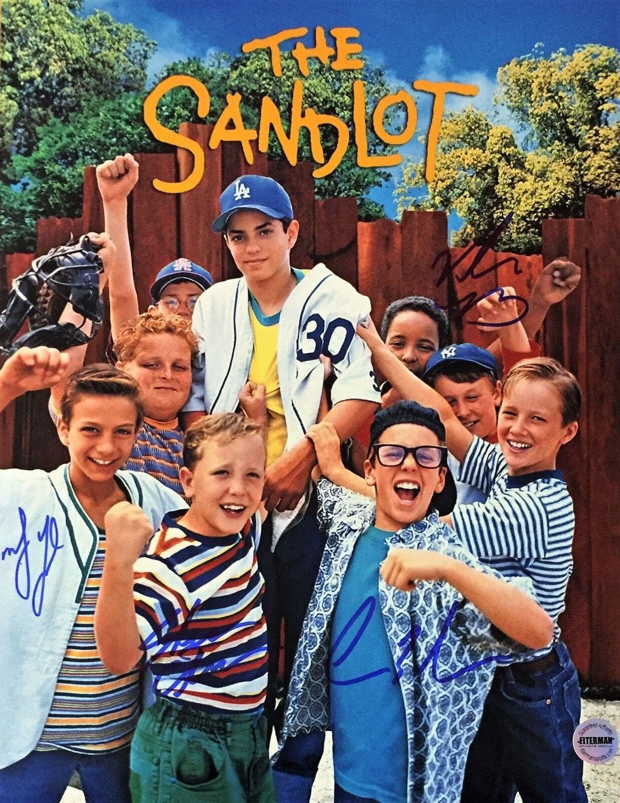 The Sandlot Cast Signed 11×14 Squints Yeah Yeah Timmy & Tommy Timmons 2 Other 11x14-sandlot-cast-11-14-squints-yeah, supplier stock photo