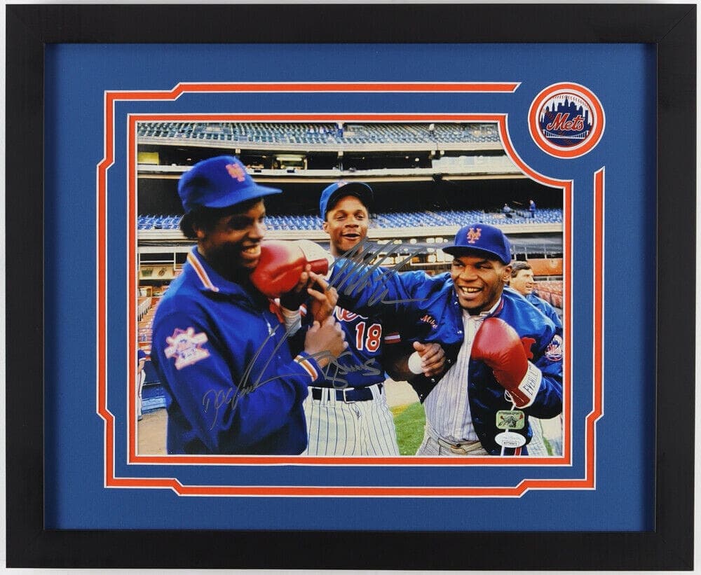 Mike Tyson Darryl Strawberry Dwight Gooden Signed Framed 11×14 Photo JSA Mike Tyson Photo 11x14-darryl-strawberry-dwight-gooden-framed-11, supplier stock photo