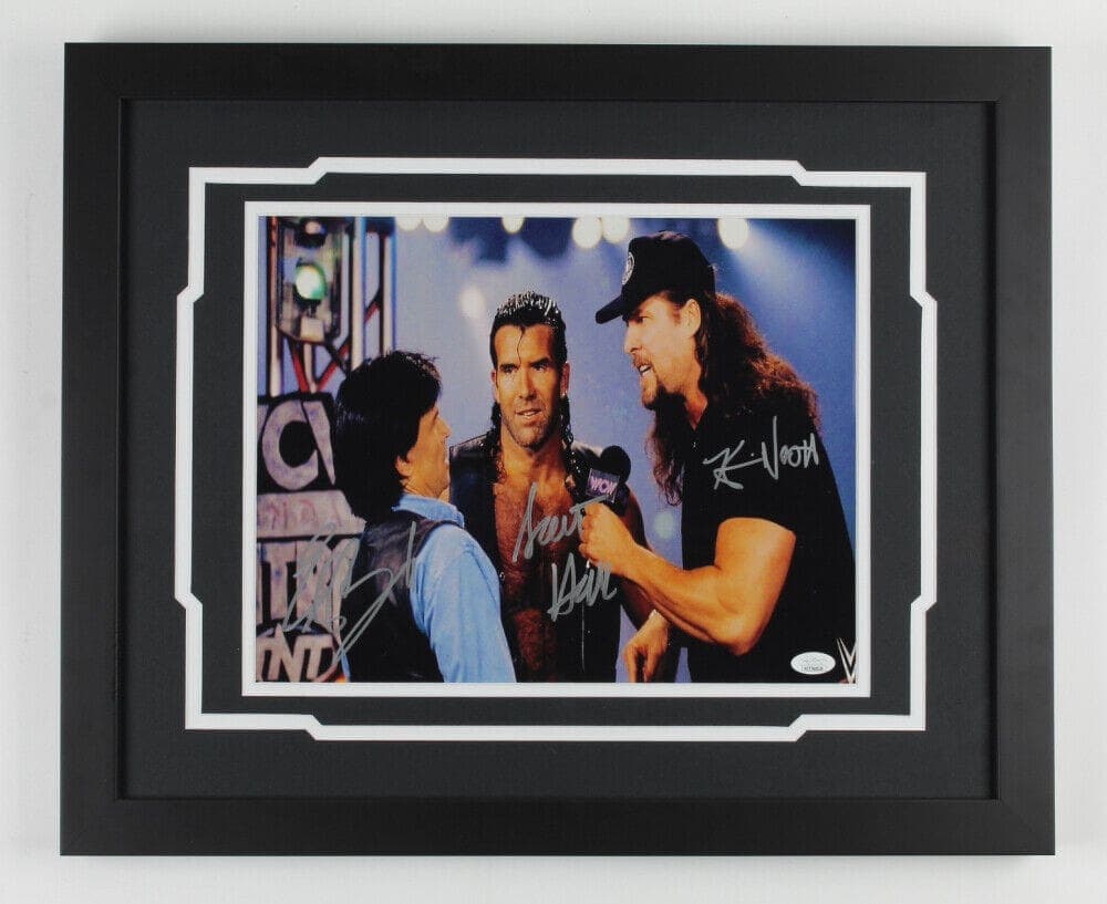 Eric Bischoff Scott Hall & Kevin Nash Signed Framed 11×14 Photo JSA Auth WCW NWO Photo 11x14-eric-bischoff-scott-hall-kevin-nash, supplier stock photo