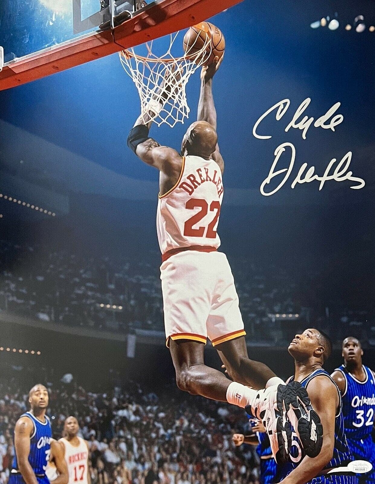 Photo 16x20-clyde-drexler-16-20-authen-houston, supplier stock photo
