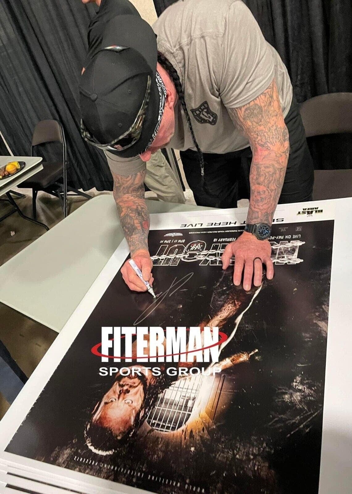 Undertaker Signed Autographed No Way Out Original WWE Pay Per View Poster JSA Undertaker Other no-way-out-original-wwe-pay, view 2, supplier stock photo