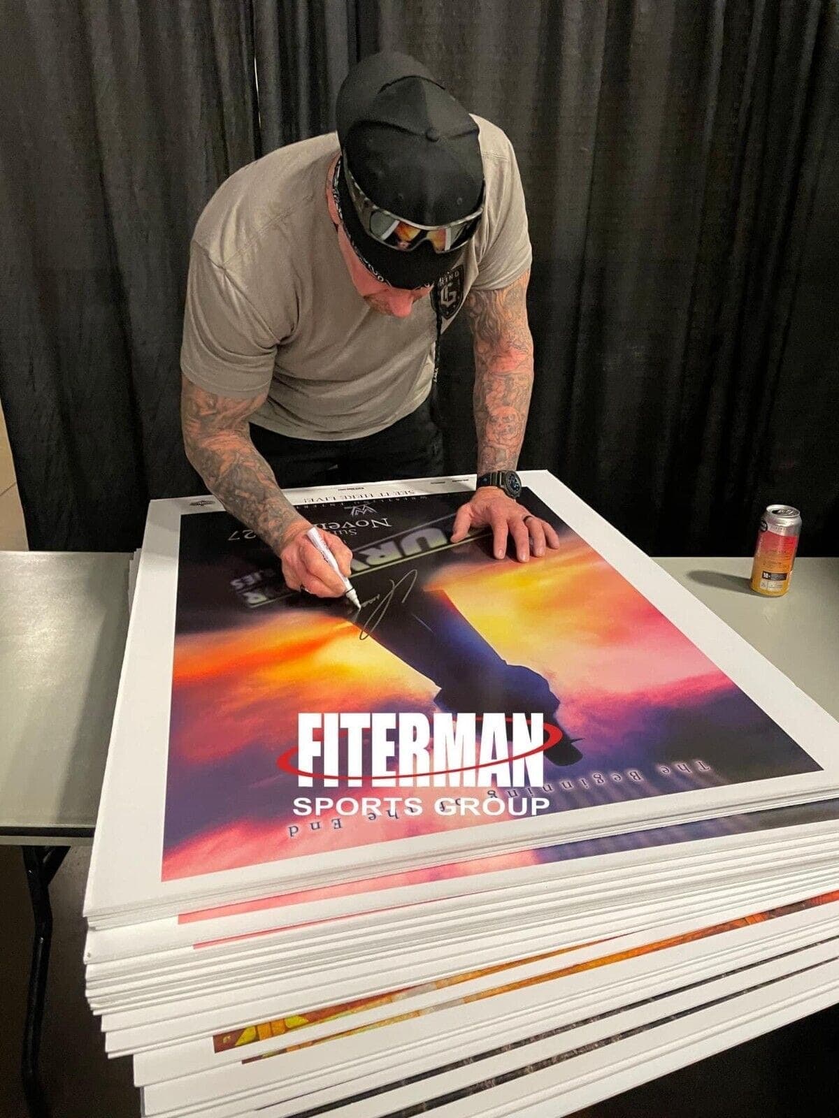 Undertaker Signed Autographed Survivor Series WWE Pay Per View Poster JSA Undertaker Other survivor-series-wwe-pay-per-view, view 2, supplier stock photo