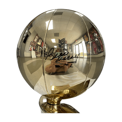 Bill Russell Signed Autographed Full Size Replica Trophy JSA & PSA Authenticated Ball bill-russell-full-size-replica-trophy, view 2, supplier stock photo