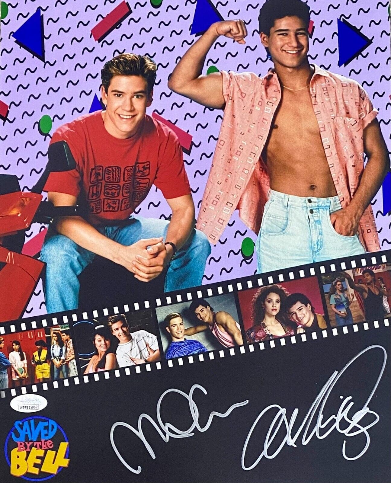 Mario Lopez “A.C.” Slater Mark-Paul Gosselaar “Zack” Signed 11×14 Photo JSA 1 Photo 11x14-mario-lopez-slater-mark-paul-gosselaar, supplier stock photo