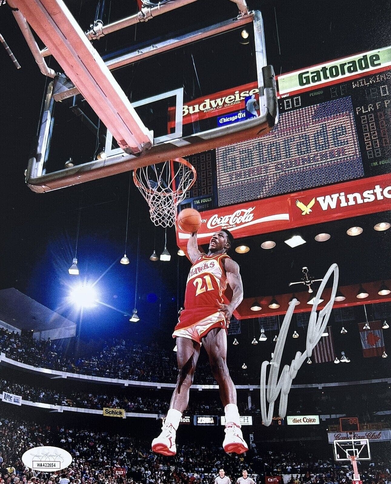 Dominique Wilkins Signed Autographed 8×10 Photo JSA Authentication 2 Photo 8x10-dominique-wilkins-8-10-2, supplier stock photo