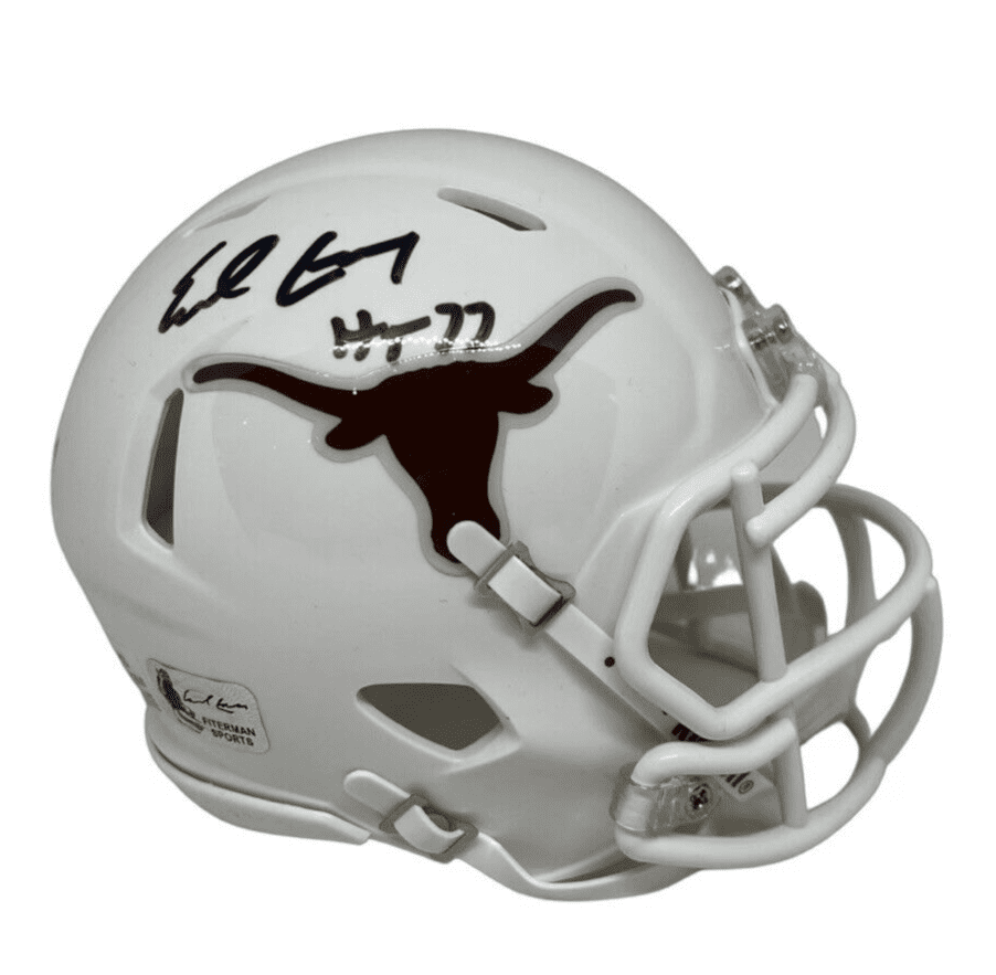 Earl Campbell Signed Univ. of Texas Mini Helmet Earl Campbell Exclusive Hologram Earl Campbell Helmet univ-texas-mini-hologram, supplier stock photo
