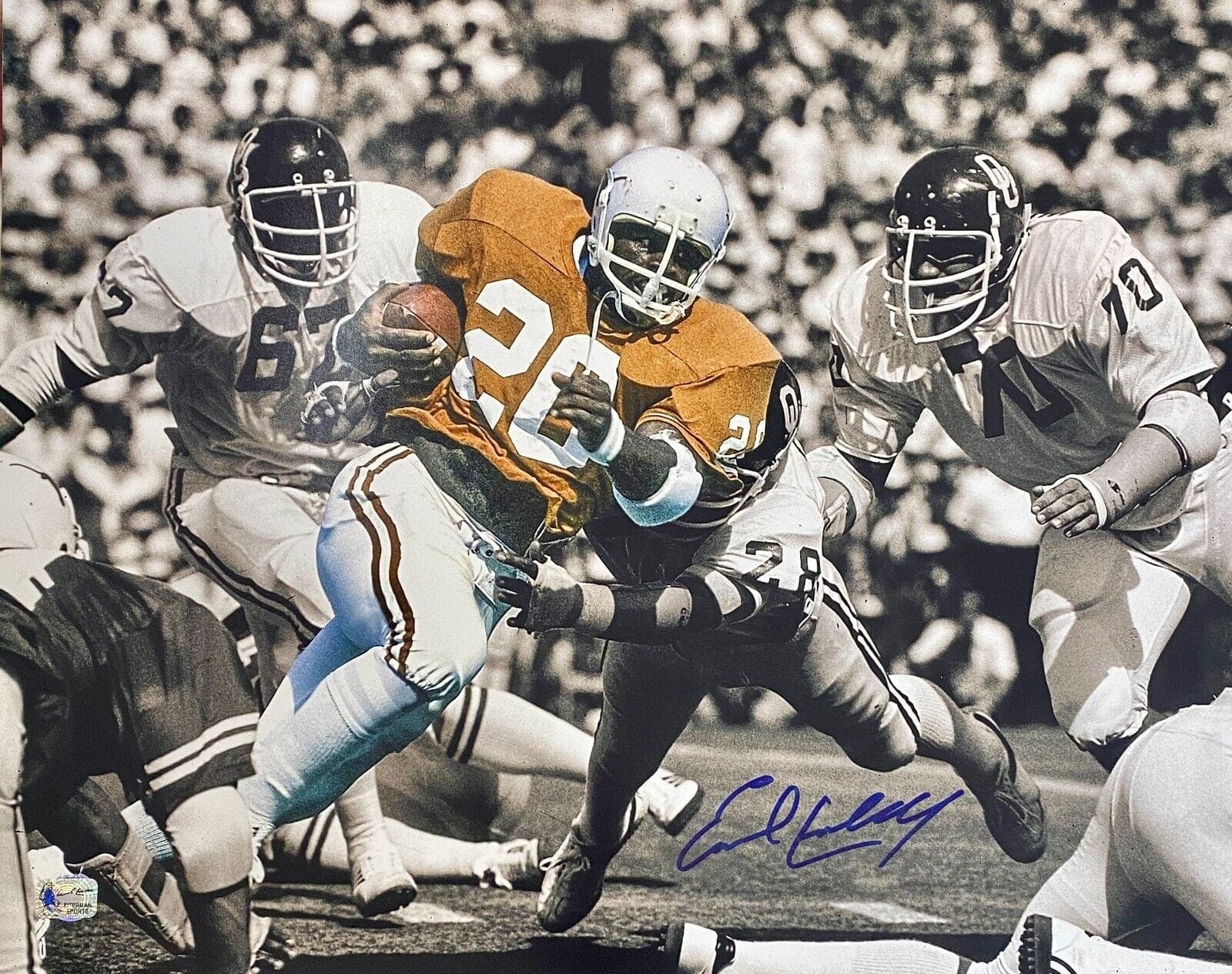 Earl Campbell Signed Autographed 16×20 Photo EC Exclusive Hologram 17 TEXAS Earl Campbell Photo 16x20-earl-campbell-16-20-ec-hologram, supplier stock photo