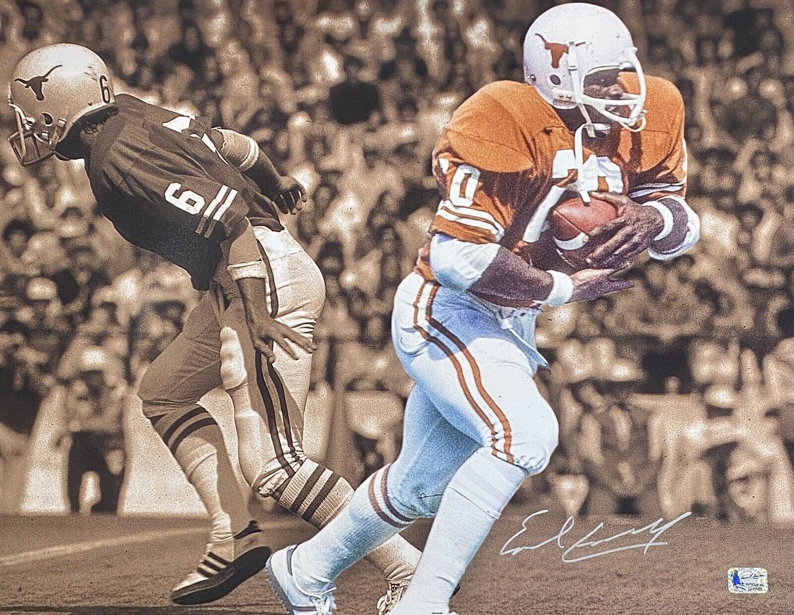 Earl Campbell Signed Autographed 16×20 Photo EC Exclusive Hologram 12 TEXAS Earl Campbell Photo 16x20-earl-campbell-16-20-ec-hologram, supplier stock photo