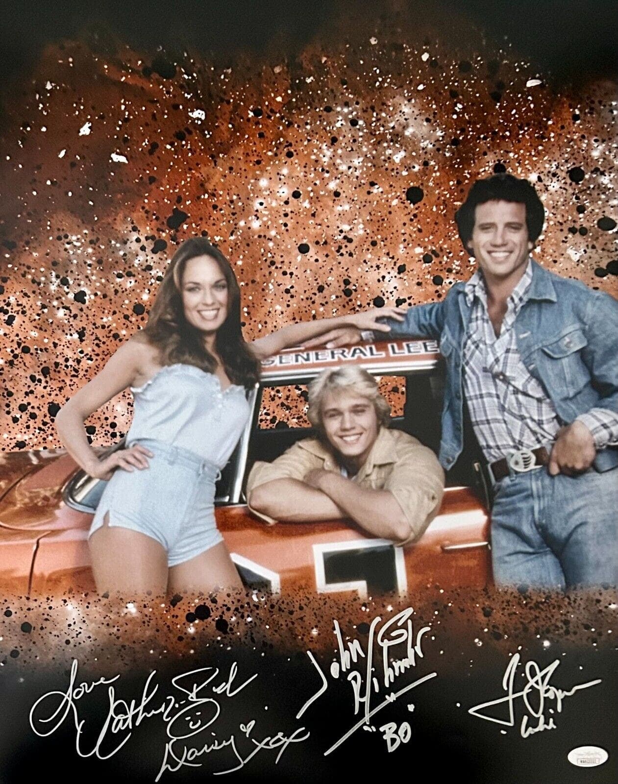 Schneider Wopat Bach Dukes of Hazzard Signed 16×20 JSA Authentic #2 Other 16x20-schneider-wopat-bach-dukes-hazzard-16, supplier stock photo