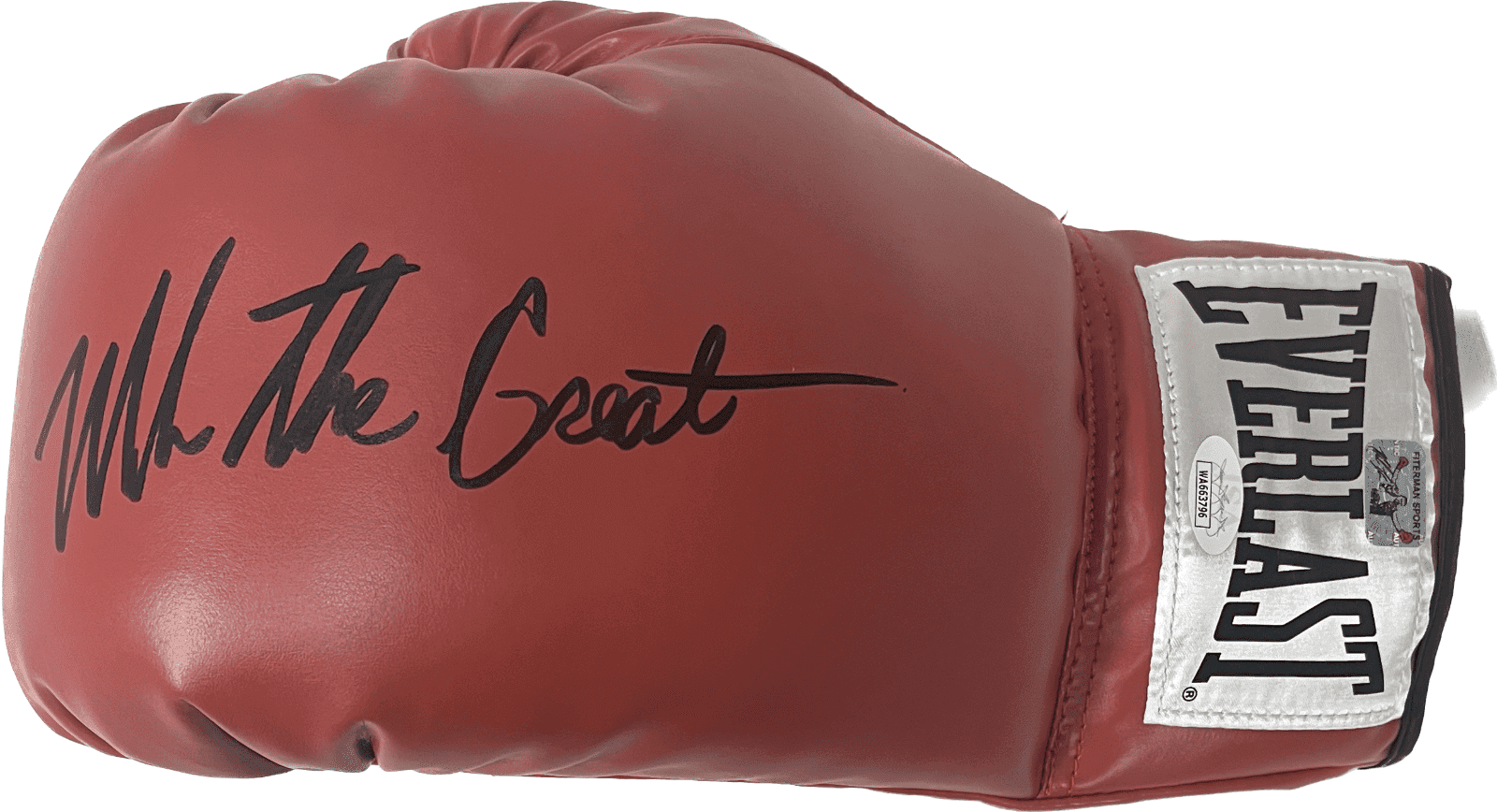 Mike Tyson Signed “Mike The Great” Red Boxing Glove Left JSA & Tyson Hologram Mike Tyson Glove great-red-boxing-left-hologram, supplier stock photo
