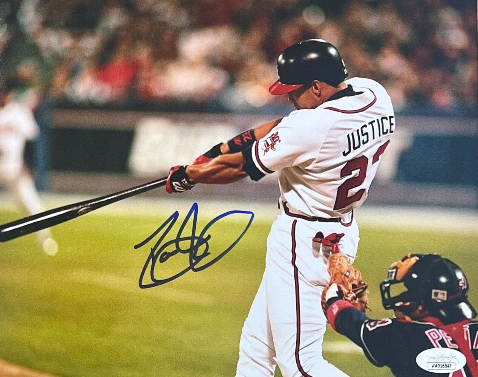 David Dave Justice Signed Autographed 8×10 Photo JSA 1 David Dave Justice Photo 8x10-david-dave-justice-8-10-1, supplier stock photo