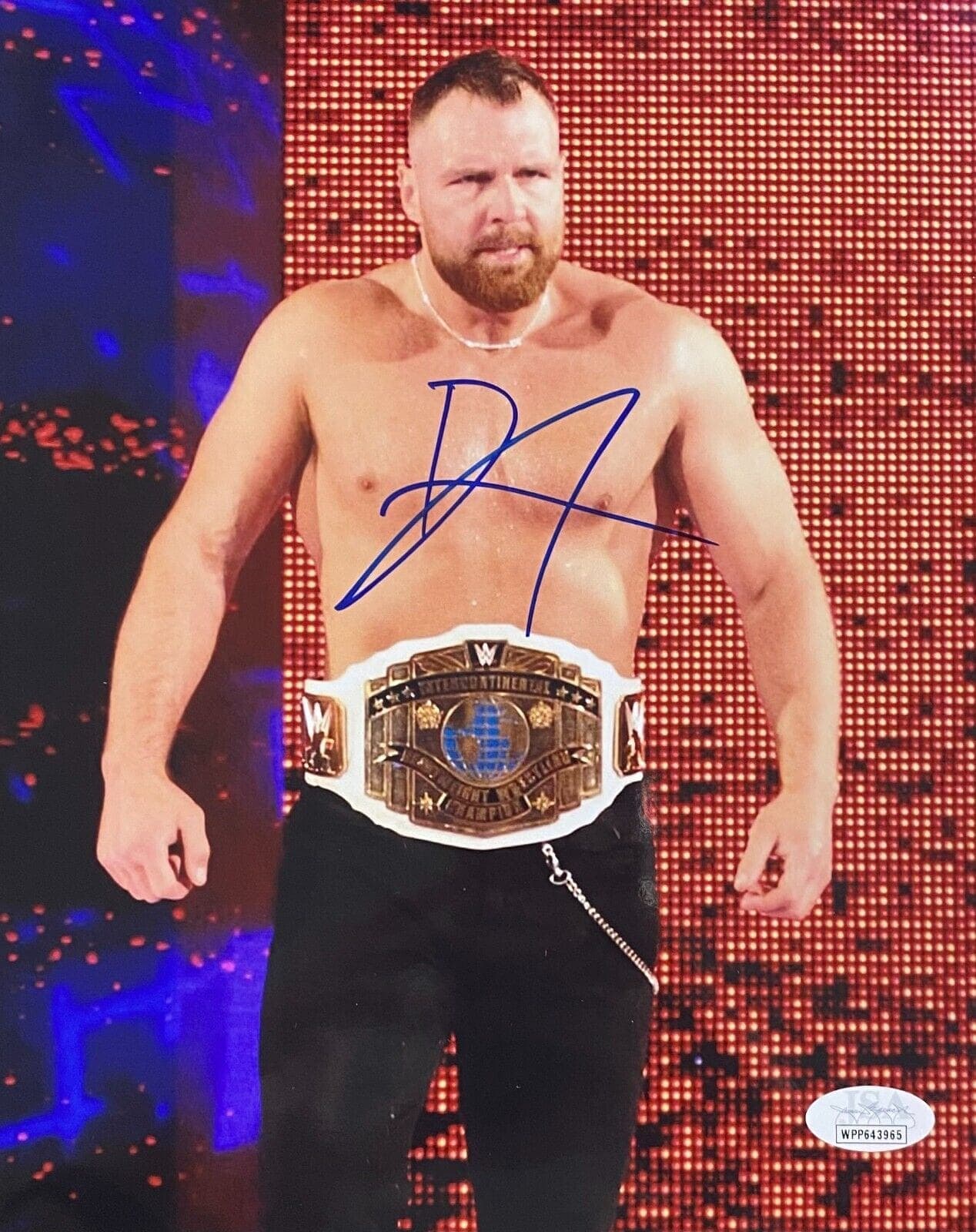 Dean Ambrose Jon Moxley WWE AEW Signed Autographed 8×10 Photo JSA Authen 5 Photo 8x10-dean-ambrose-jon-moxley-wwe-aew, supplier stock photo
