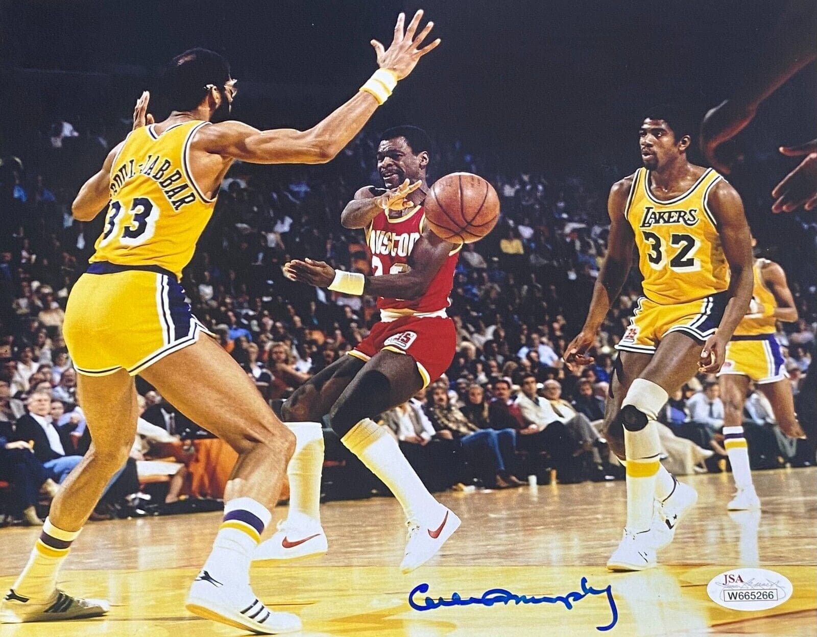 Calvin Murphy Signed Autographed 8×10 Photo JSA Authentic Houston Rockets #1 Photo 8x10-calvin-murphy-8-10-1, Houston Rockets, supplier stock photo