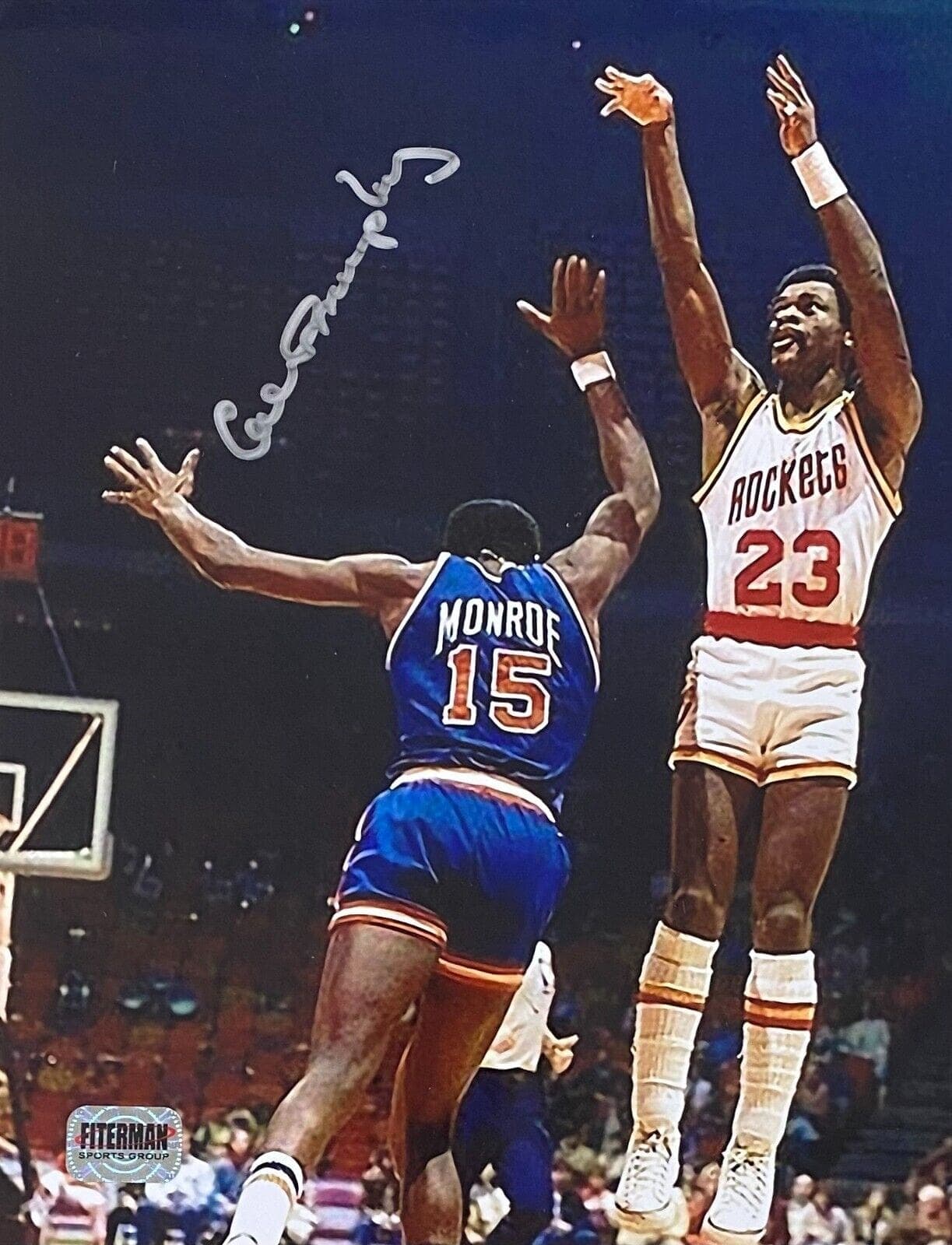 Calvin Murphy Signed Autographed 8×10 Photo FSG Authentic Houston Rockets 5 Photo 8x10-calvin-murphy-8-10-fsg-5, Houston Rockets, supplier stock photo