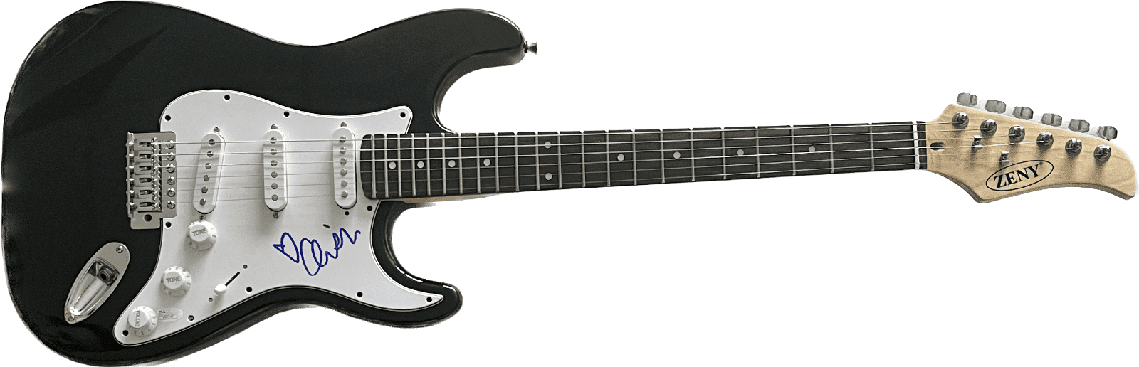 Orianthi Signed Autographed 39″ Black Electric Guitar JSA Authen Other orianthi-39-black-electric-guitar-authen, supplier stock photo