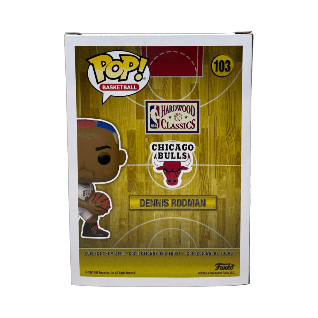 Dennis Rodman Signed Funko POP Figure JSA & Rodman Exclusive Hologram Authen Gre Dennis Rodman Other funko-pop-figure-hologram-authen-gre, view 3, supplier stock photo