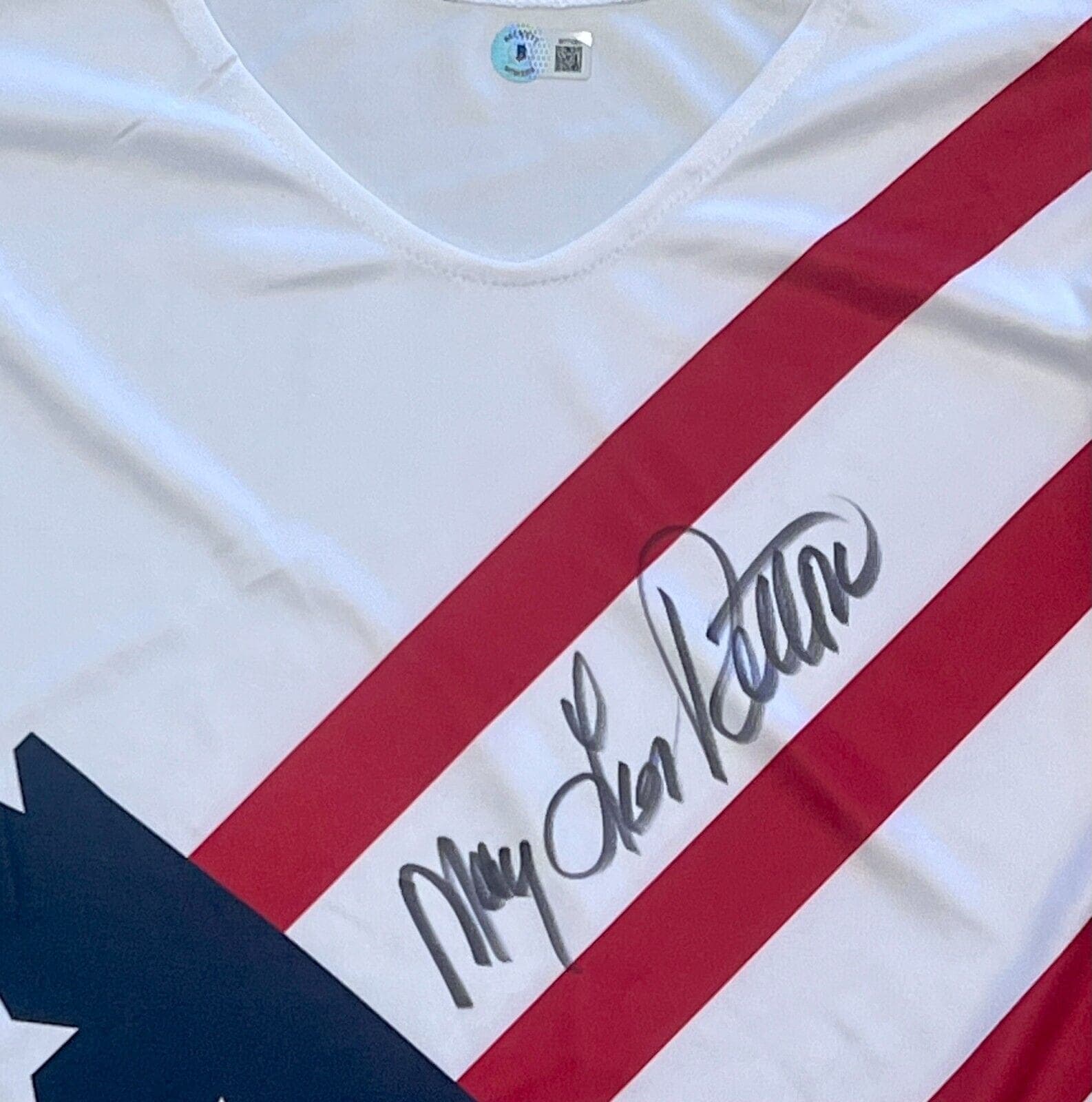 Mary Lou Retton Signed Autographed Leotard Beckett Authenticated Black Mary Lou Retton Other mary-lou-retton-leotard-black, view 2, supplier stock photo