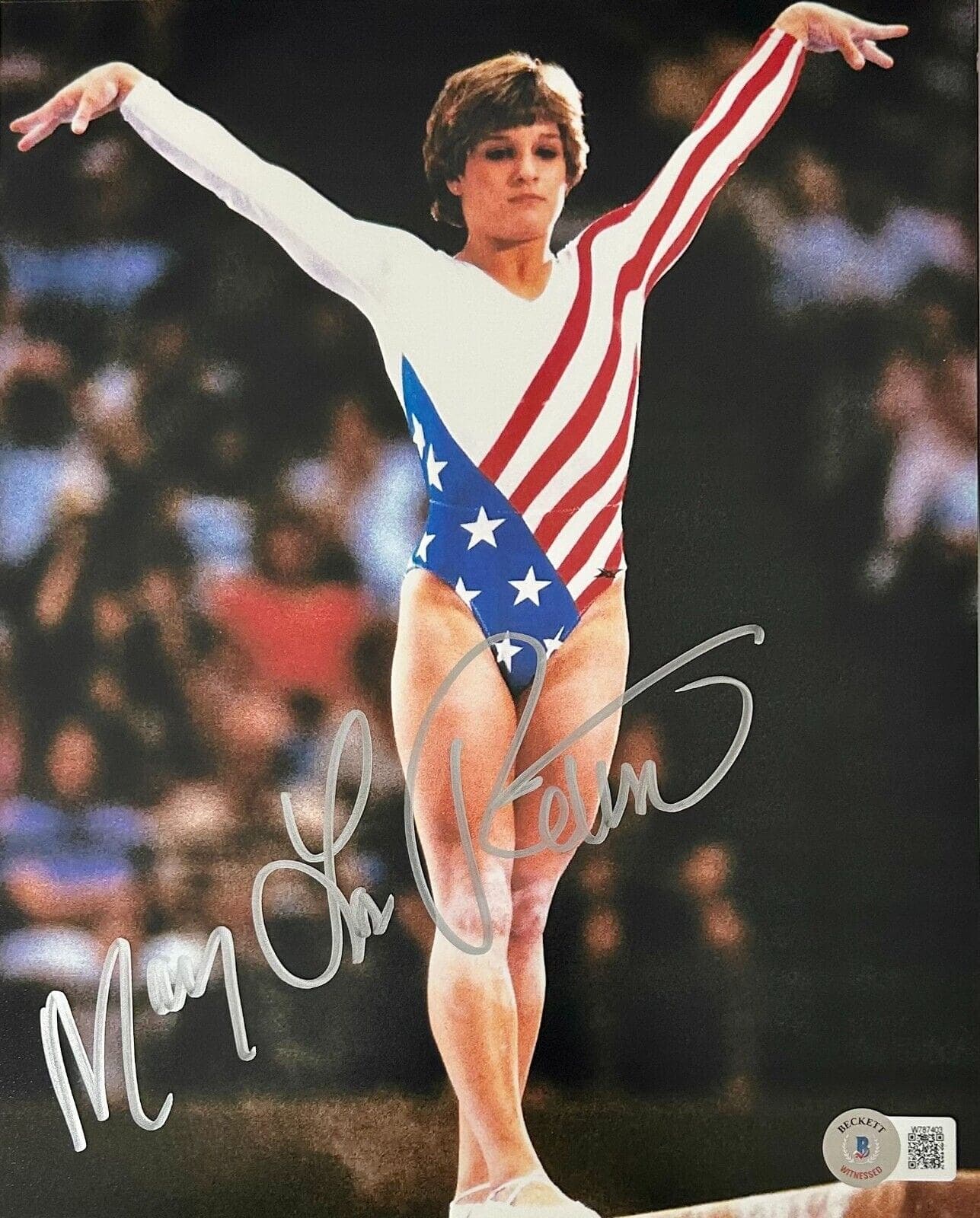 Mary Lou Retton Signed Autographed 8×10 Photo Beckett Authenticated #1 Silver Mary Lou Retton Photo 8x10-mary-lou-retton-8-10-1, supplier stock photo