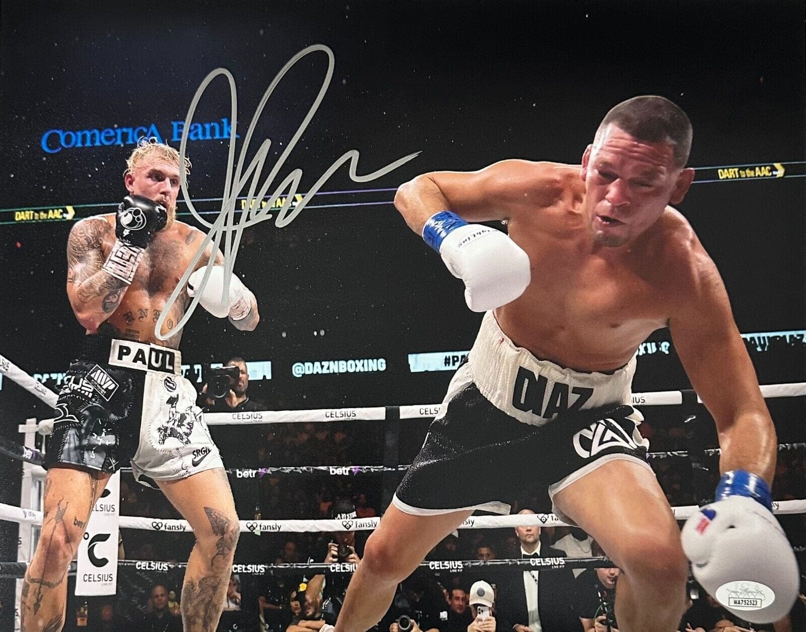 Jake Paul Signed Autographed 11×14 Photo JSA Witness #2 Jake Paul Photo 11x14-jake-paul-11-14-2, supplier stock photo