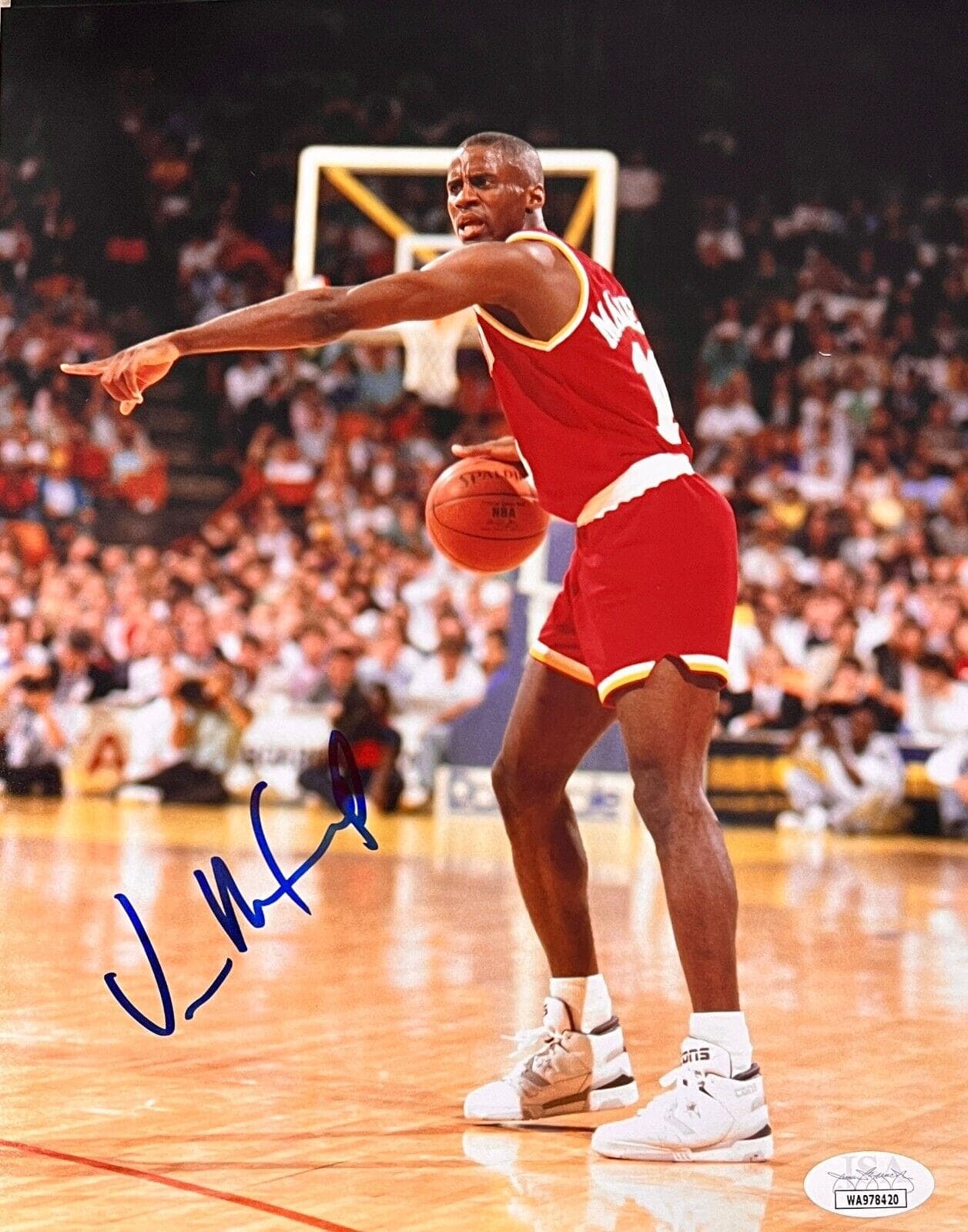 Vernon Maxwell Signed Autographed 8×10 Photo JSA Authenticated #3 Vernon Maxwell Photo 8x10-8-10-3, supplier stock photo