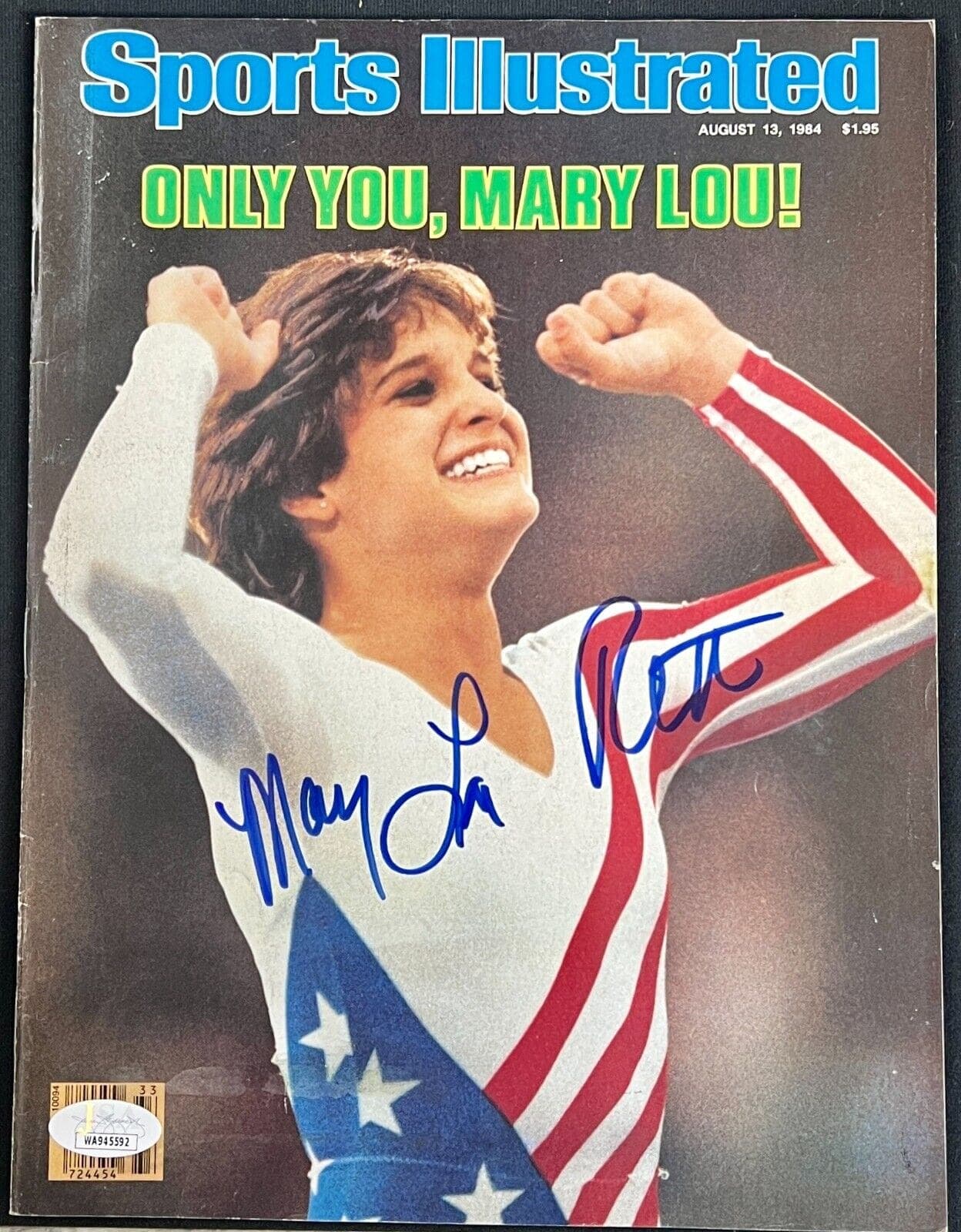 Mary Lou Retton Autographed Sports Illustrated Magazine JSA Witness Mary Lou Retton Other mary-lou-retton-illustrated-magazine, supplier stock photo