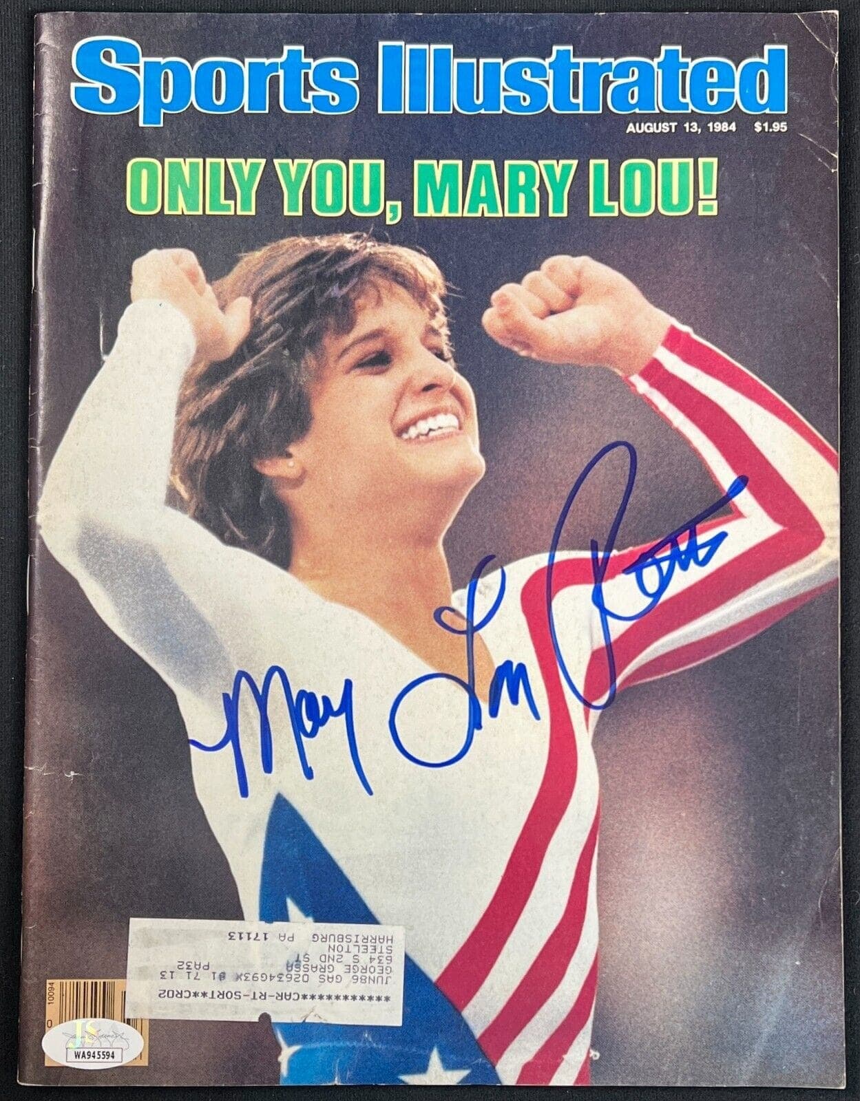 Mary Lou Retton Autographed Sports Illustrated Magazine JSA Witness Ship Label Mary Lou Retton Other mary-lou-retton-illustrated-magazine-ship, supplier stock photo