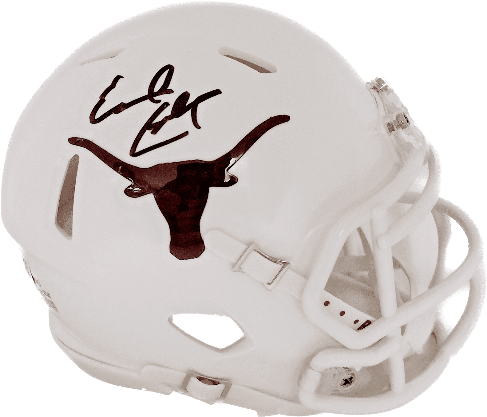 Earl Campbell Signed Texas Longhorns Speed Mini Helmet Beckett Authenticated Earl Campbell Helmet speed-mini, Texas Longhorns, supplier stock photo