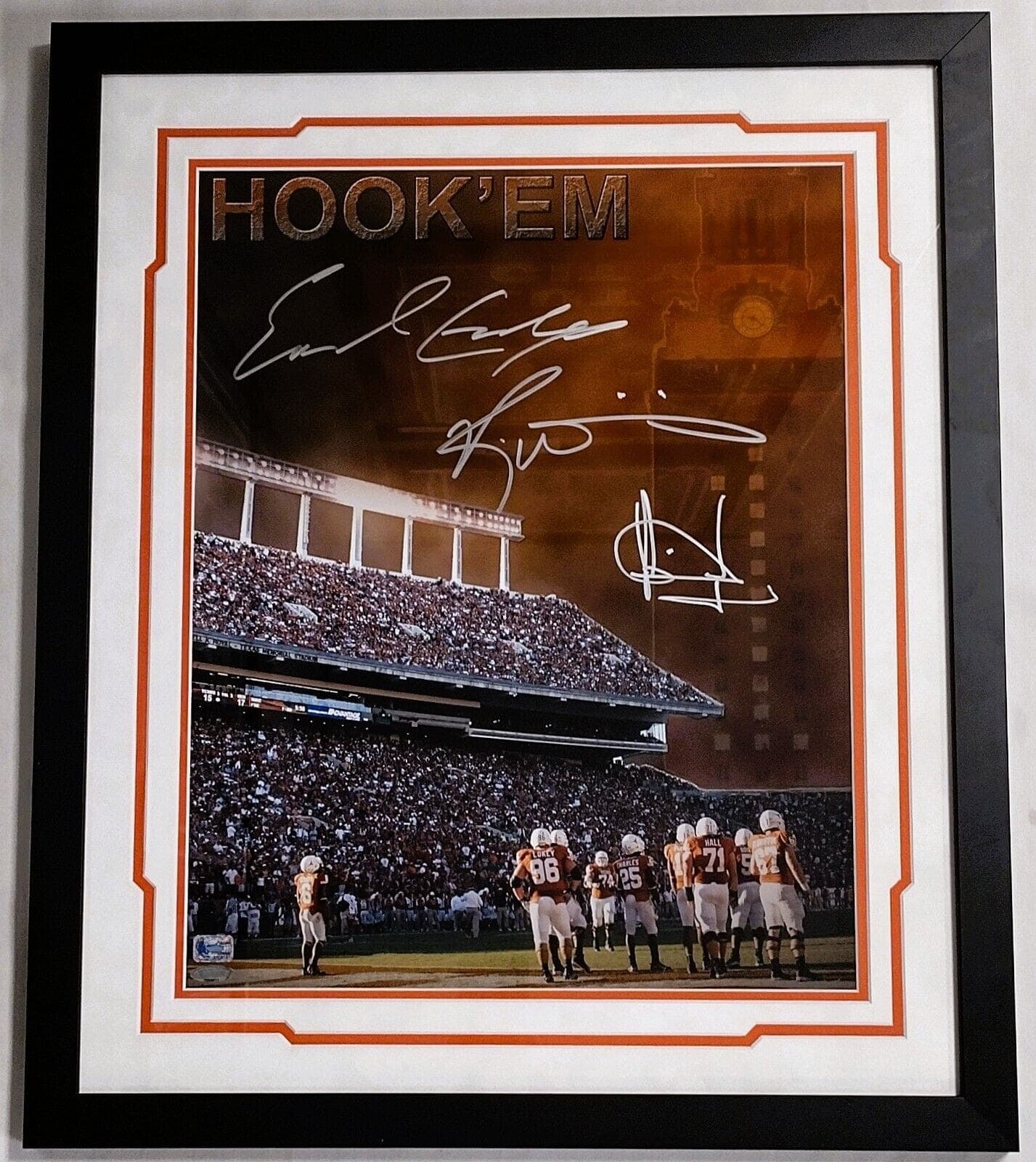 Earl Campbell Ricky Williams Vince Young Signed Framed 16×20 TriStar Authen Ricky Williams Photo 16x20-earl-campbell-vince-young-framed-16, supplier stock photo